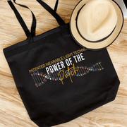 ⁠LifeWave Power Of the Patch Square Tote Bag