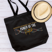 ⁠LifeWave Power Of the Patch Square Tote Bag