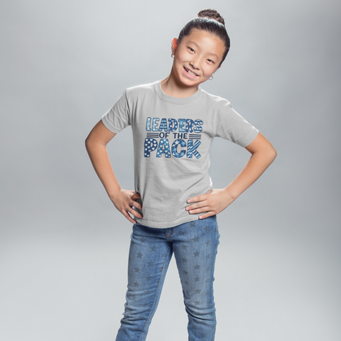 "Leaders Of The Pack" Art Letters T-Shirt
