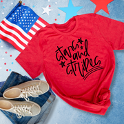 Stars and Stripes 4th of July Unisex T-Shirt