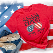 Fireworks Expert 4th of July Unisex T-Shirt