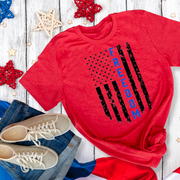 Freedom Flag 4th of July Unisex T-Shirt