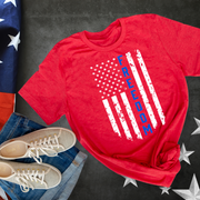 Freedom Flag 4th of July Unisex T-Shirt