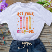 Get Your Cray-on" T-shirt