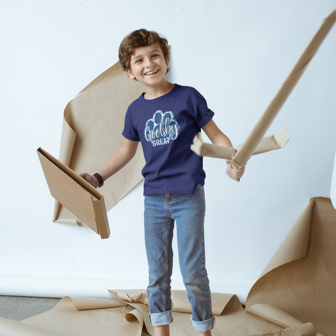 "Goolsby Great" Paw Print T-Shirt | Youth &amp; Adult