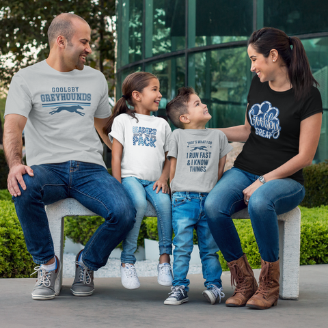 "Goolsby Great" Paw Print T-Shirt | Youth & Adult