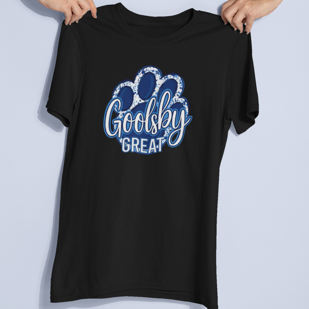 "Goolsby Great" Paw Print T-Shirt | Youth &amp; Adult