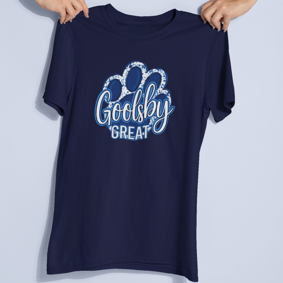 "Goolsby Great" Paw Print T-Shirt | Youth &amp; Adult