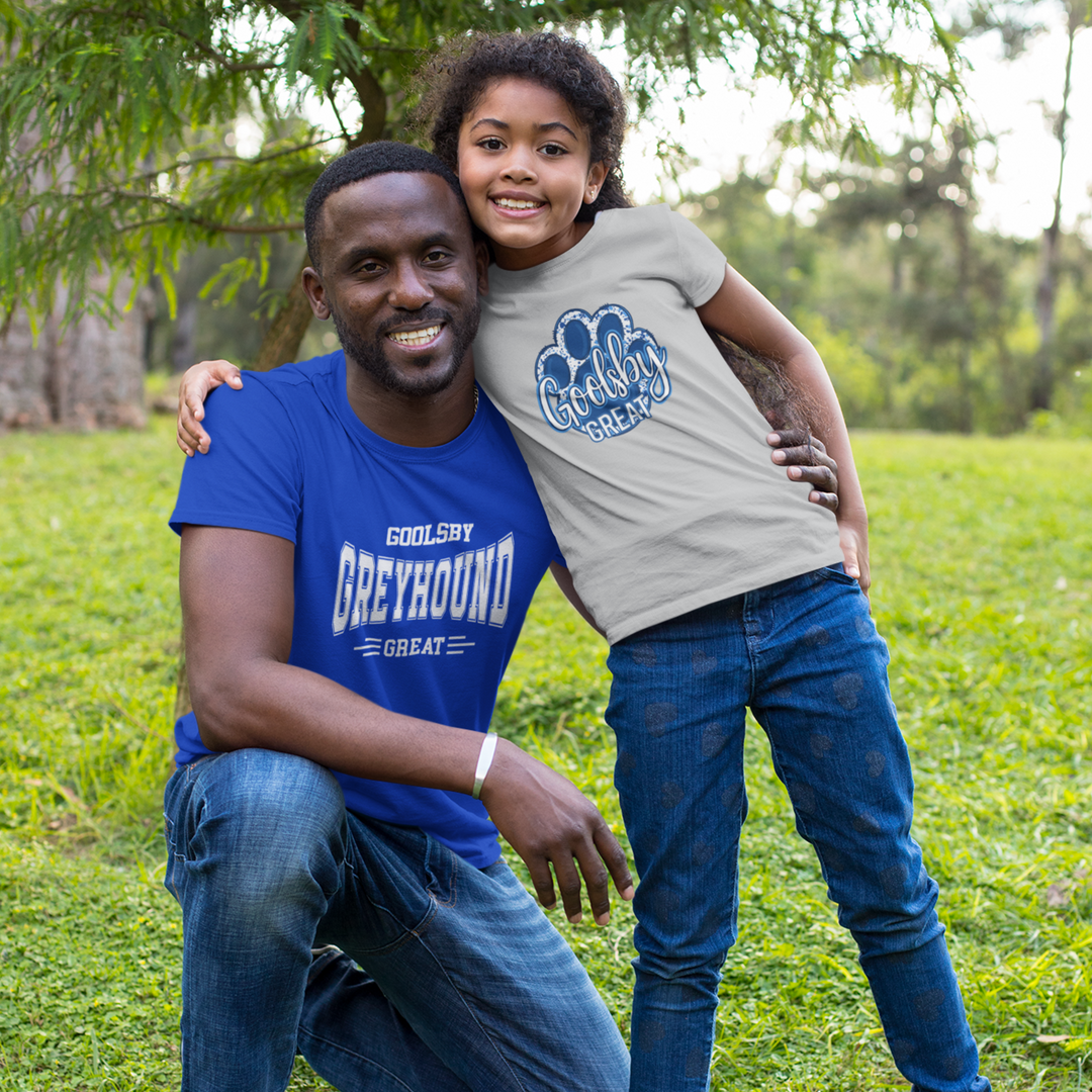 "Goolsby Great" Paw Print T-Shirt | Youth &amp; Adult