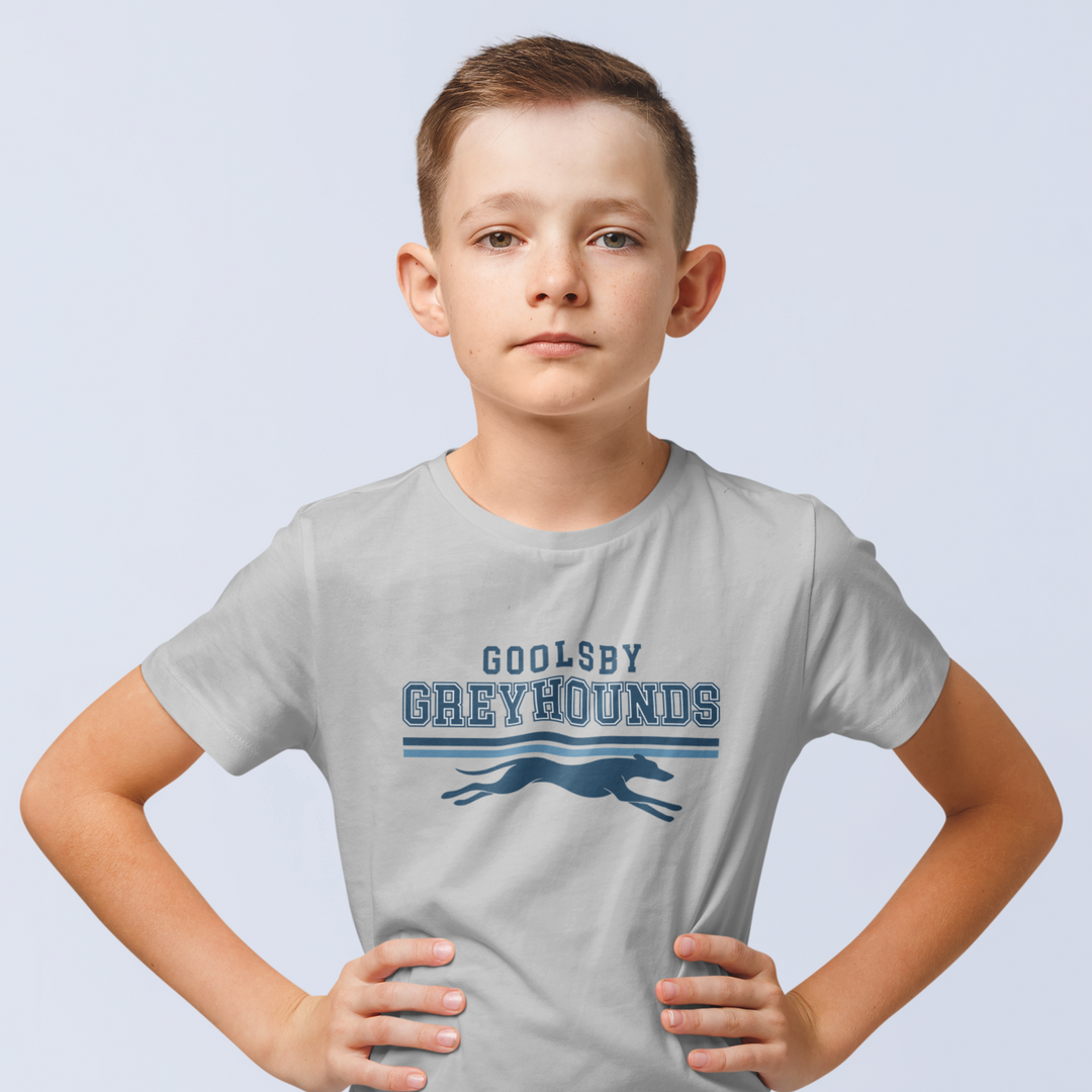Greyhound Retro Lines T-Shirt | Youth &amp; Adult