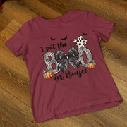 I Put the Boo in Boujee T-Shirt - Glam Halloween Tee for Fall