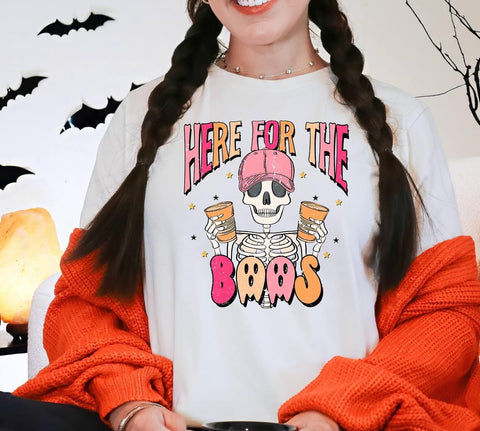 Here for the Boos Halloween T-Shirt