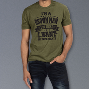 I'm A Grown Man T-shirt