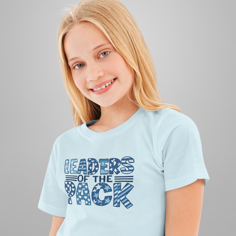 "Leaders Of The Pack" Art Letters T-Shirt