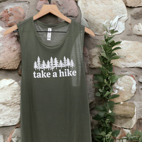 Take A Hike Muscle Tank