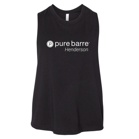 Pure Barre Women’s Racerback Crop Tank – Henderson or Las Vegas Studio