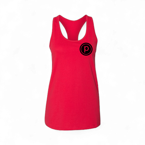 Pure Barre “Lift. Tone. Burn.” Racerback Tank – Women’s Flowy Scoop Neck
