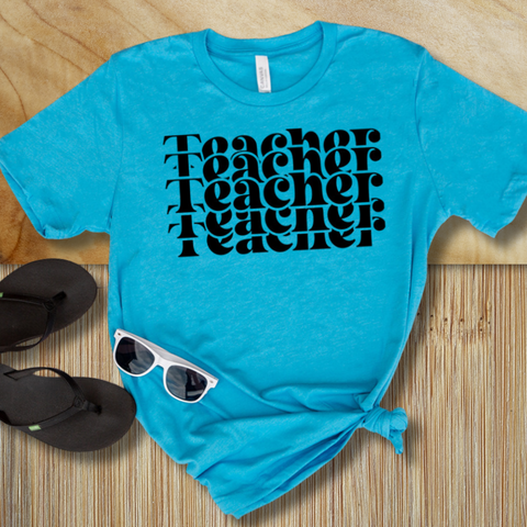 Reverberating Teacher T-shirt