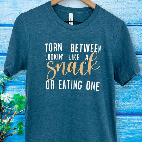 Torn Between Looking Like a Snack and Eating One T-shirt