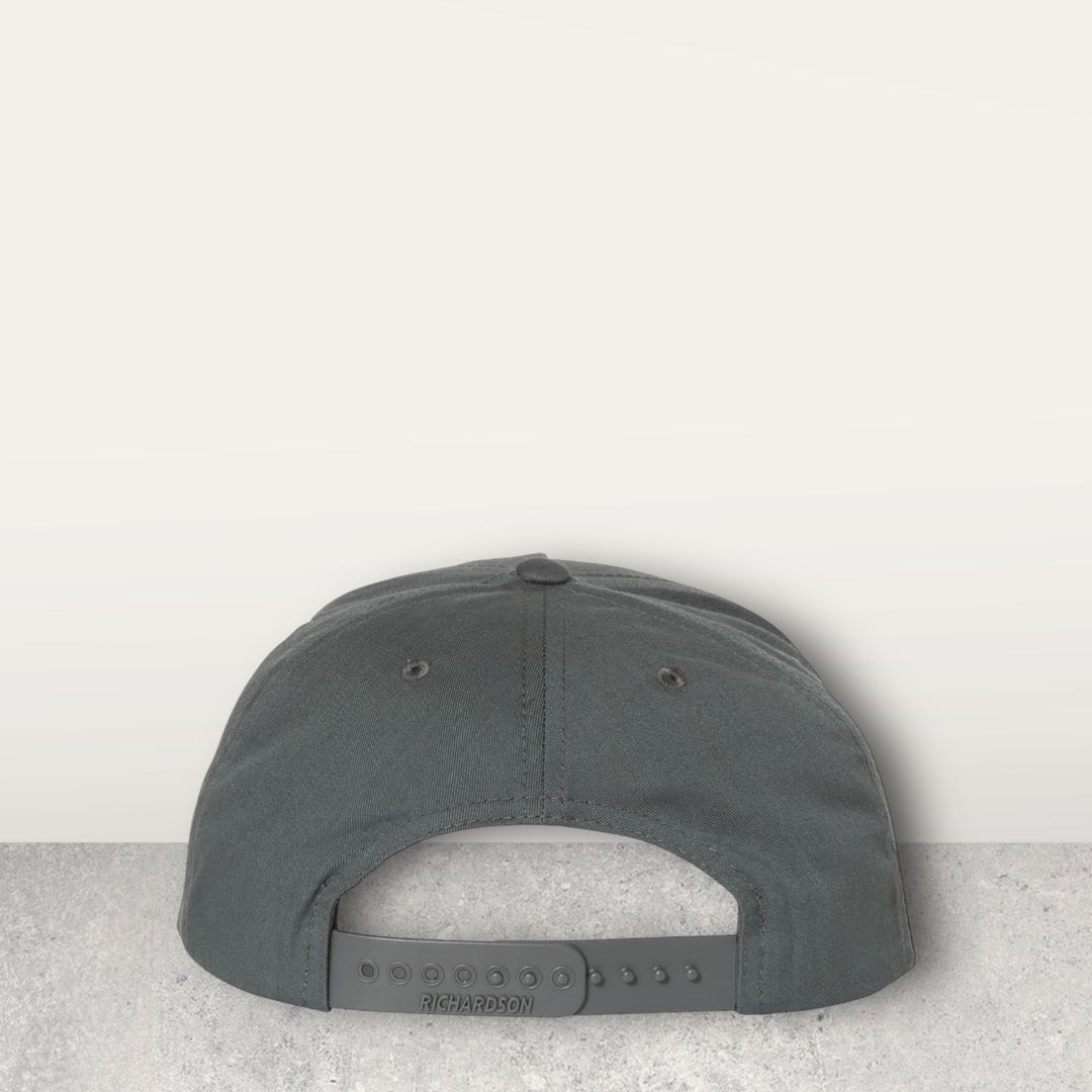 Apogee Henderson Flat Bill Leather Patch Hat