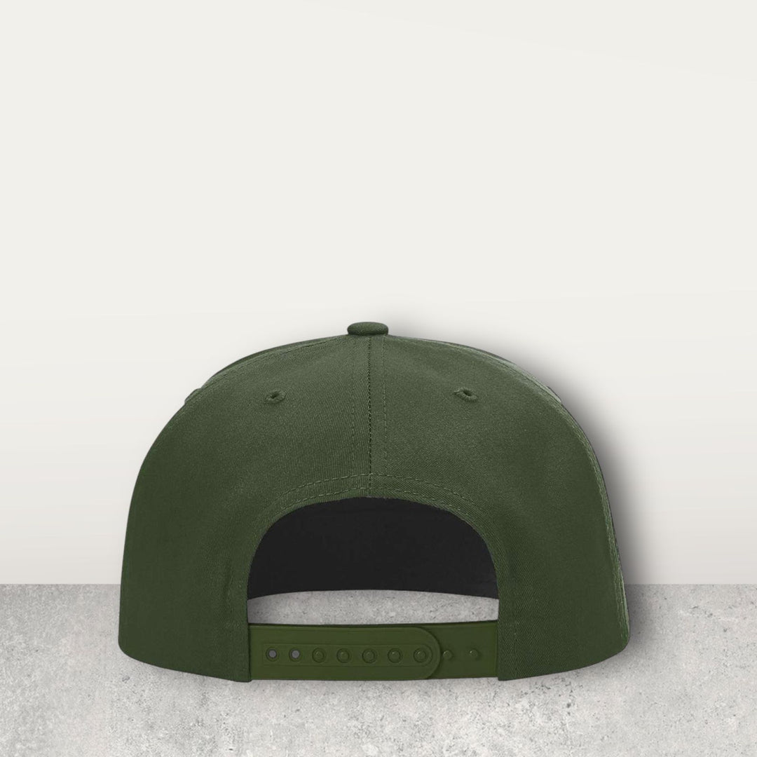 Apogee Henderson Flat Bill Leather Patch Hat