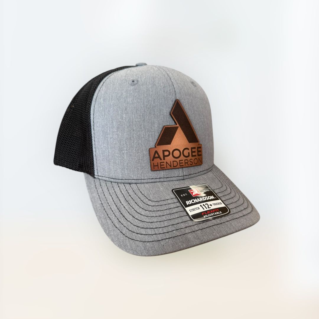 Apogee Henderson Trucker Hat – Leather Patch Edition