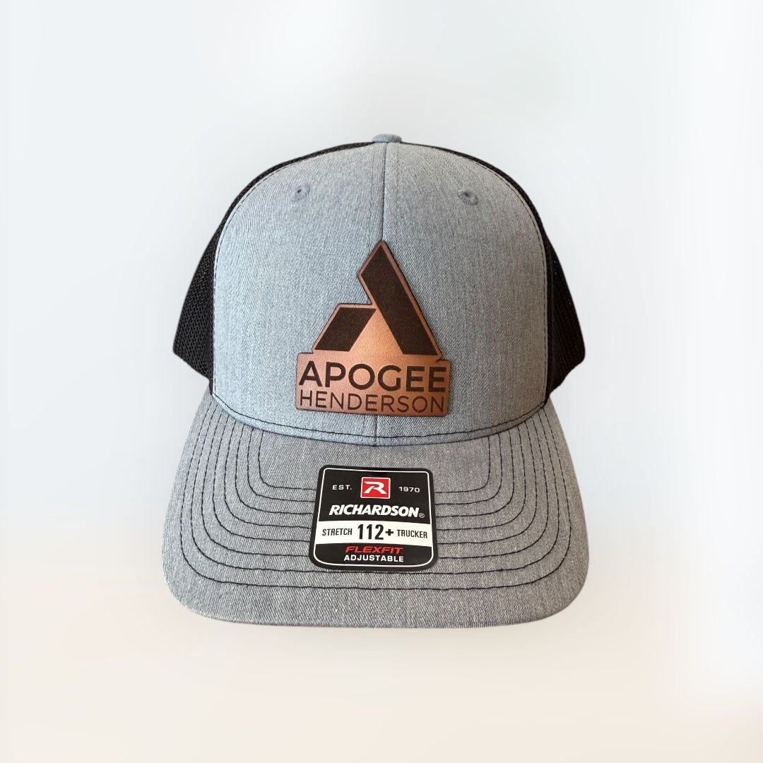Apogee Henderson Trucker Hat – Leather Patch Edition