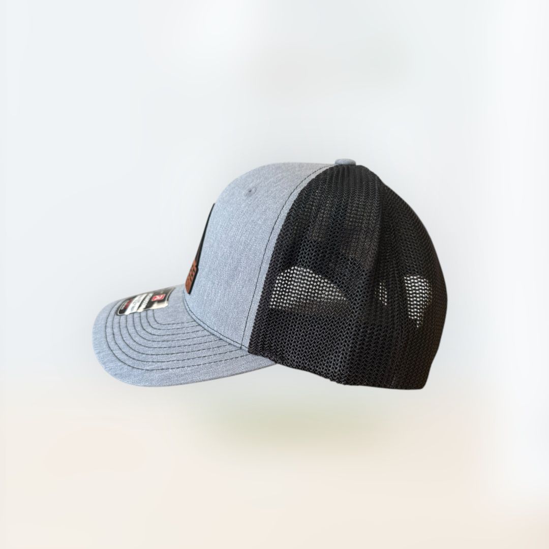 Apogee Henderson Trucker Hat – Leather Patch Edition