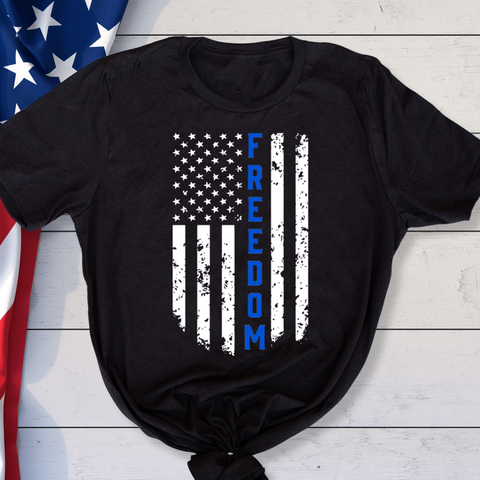 Freedom Flag 4th of July Unisex T-Shirt