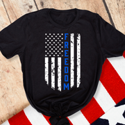 Freedom Flag 4th of July Unisex T-Shirt