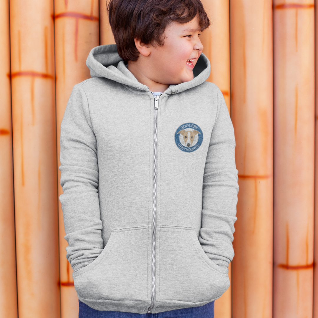 Goolsby Elementary Greyhounds Zip-Up Hoodie – Youth &amp; Adult Sizes