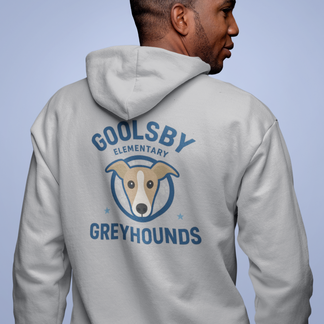 Goolsby Elementary Greyhounds Zip-Up Hoodie – Youth &amp; Adult Sizes