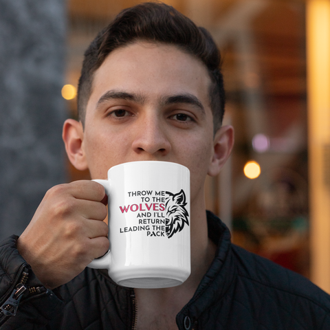 Apogee Henderson “Throw Me to the Wolves” Two-Sided Mug