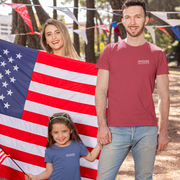 🇺🇸 Apogee “Education on Purpose” Patriotic Flag T-Shirt