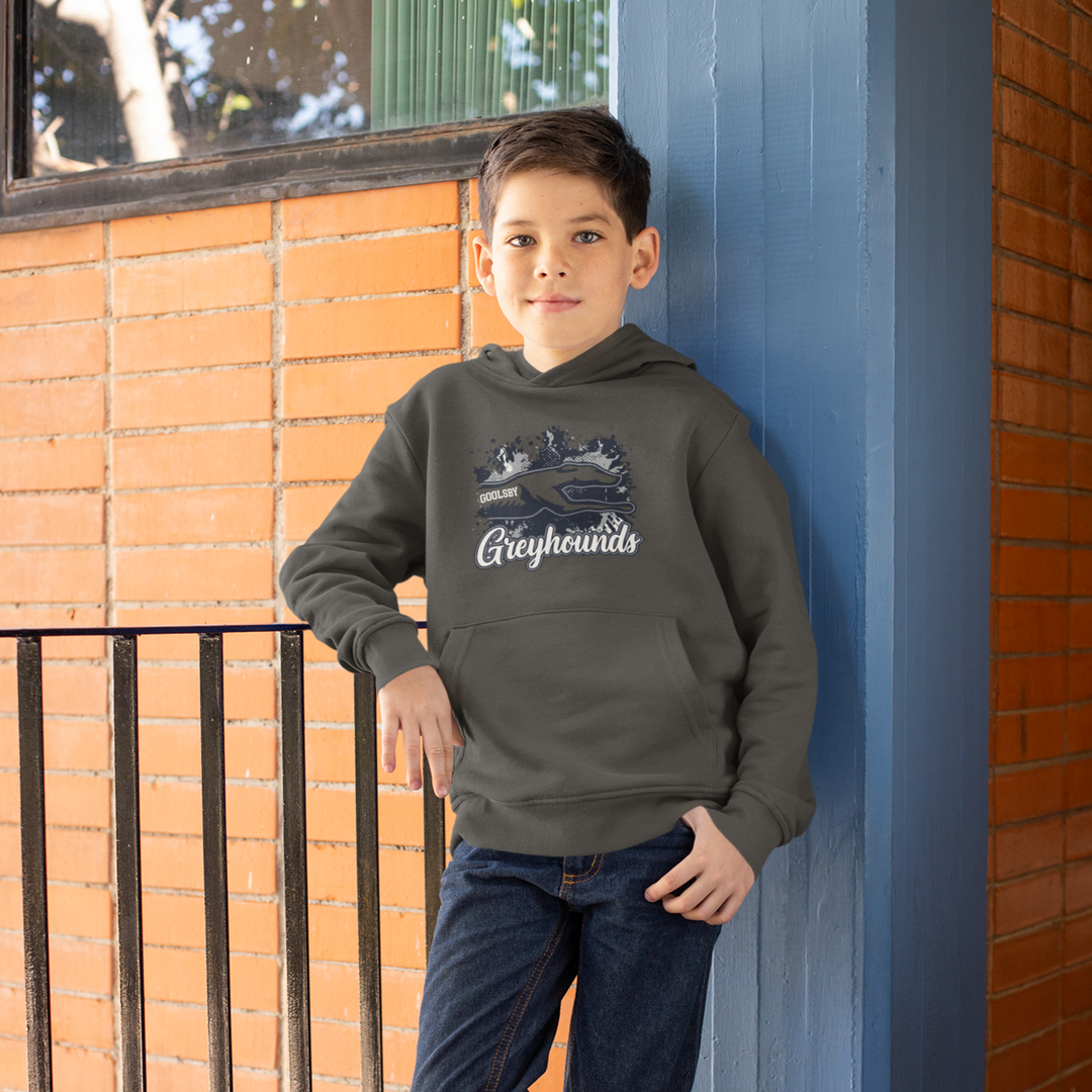 Goolsby Greyhounds Splatter Paint Hoodie – Toddler, Youth &amp; Adult Sizes