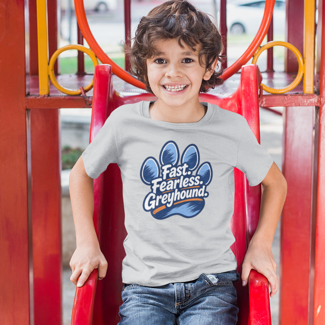 Fast. Fearless. Greyhound. Spirit Shirt | Goolsby Elementary | Toddler, Youth &amp; Adult