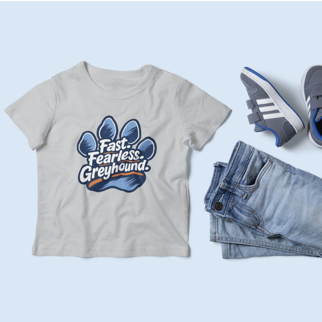 Fast. Fearless. Greyhound. Spirit Shirt | Goolsby Elementary | Toddler, Youth &amp; Adult