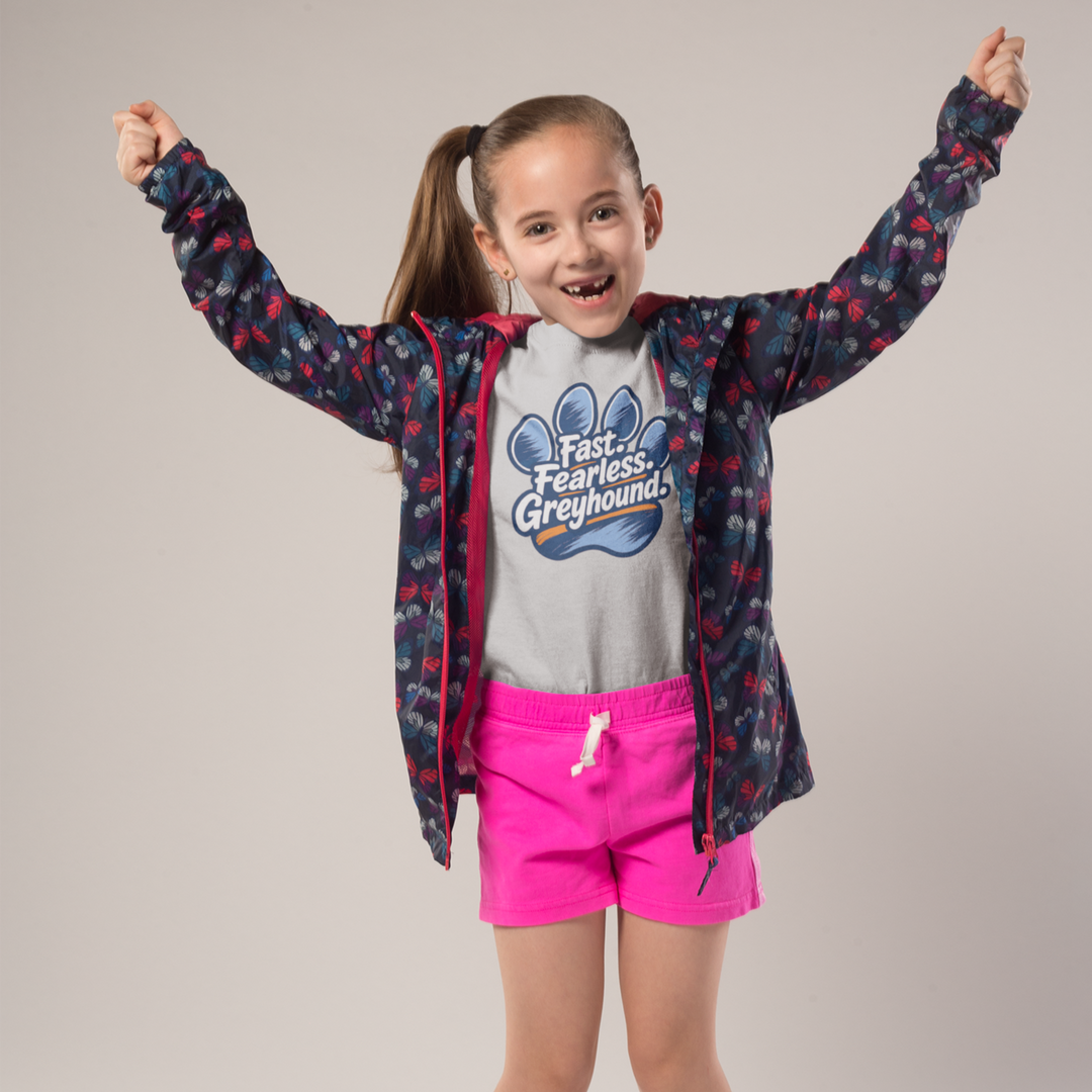 Fast. Fearless. Greyhound. Spirit Shirt | Goolsby Elementary | Toddler, Youth &amp; Adult