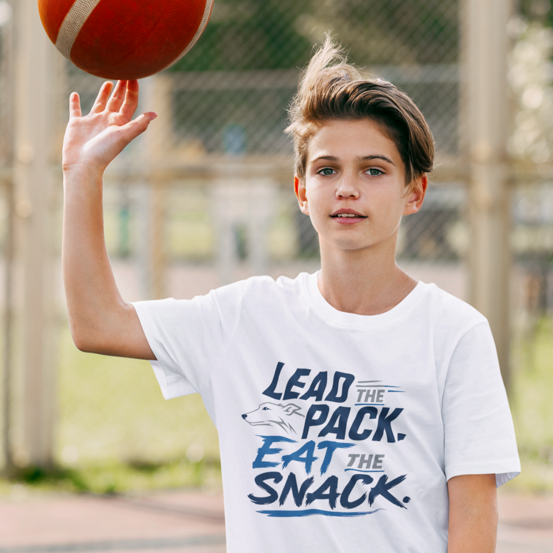 Lead the Pack. Eat the Snack. Spirit Shirt | Goolsby Elementary | Toddler, Youth &amp; Adult