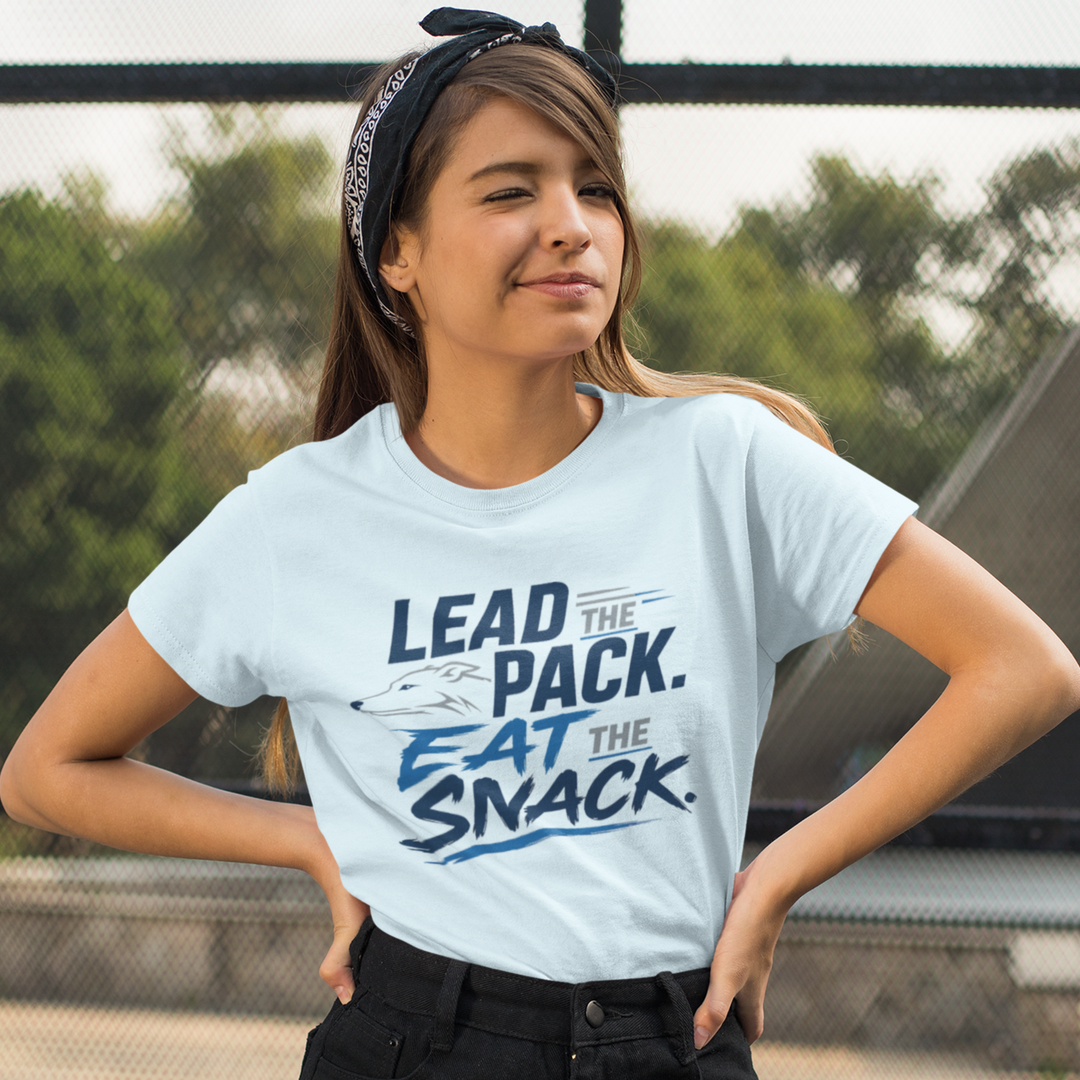 Lead the Pack. Eat the Snack. Spirit Shirt | Goolsby Elementary | Toddler, Youth &amp; Adult