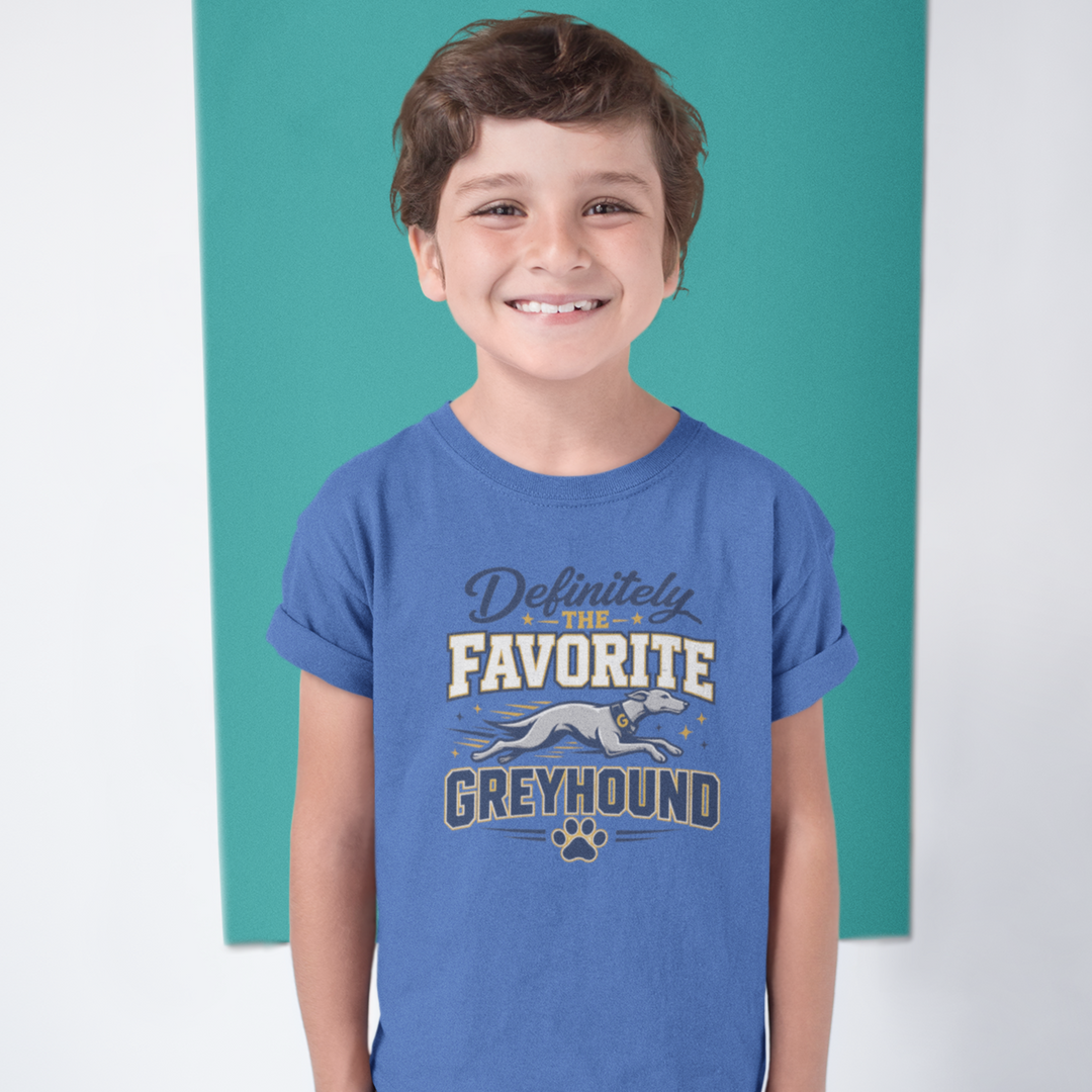 Definitely the Favorite Greyhound | Goolsby Elementary Spirit Shirt | Toddler, Youth &amp; Adult Sizes