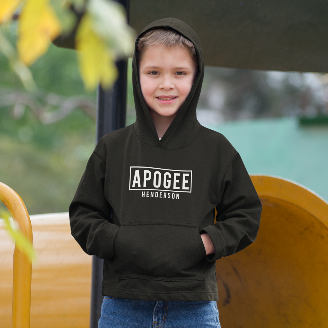 Modern Apogee Henderson Black Hoodie – Youth &amp; Adult